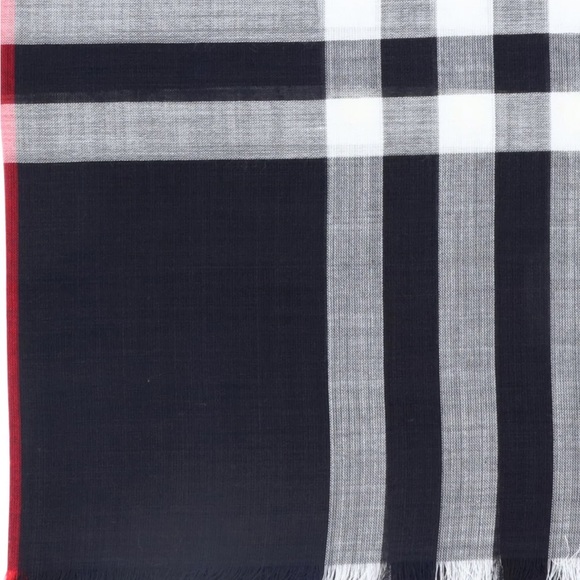 BURBERRY Lightweight Check Scarf - Picture 2 of 2